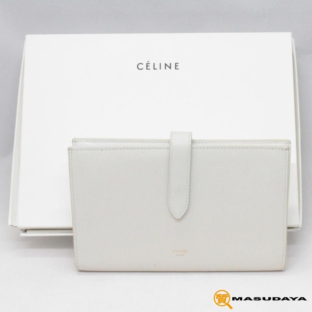 セリーヌ ラージ ストラップウォレット【美品】