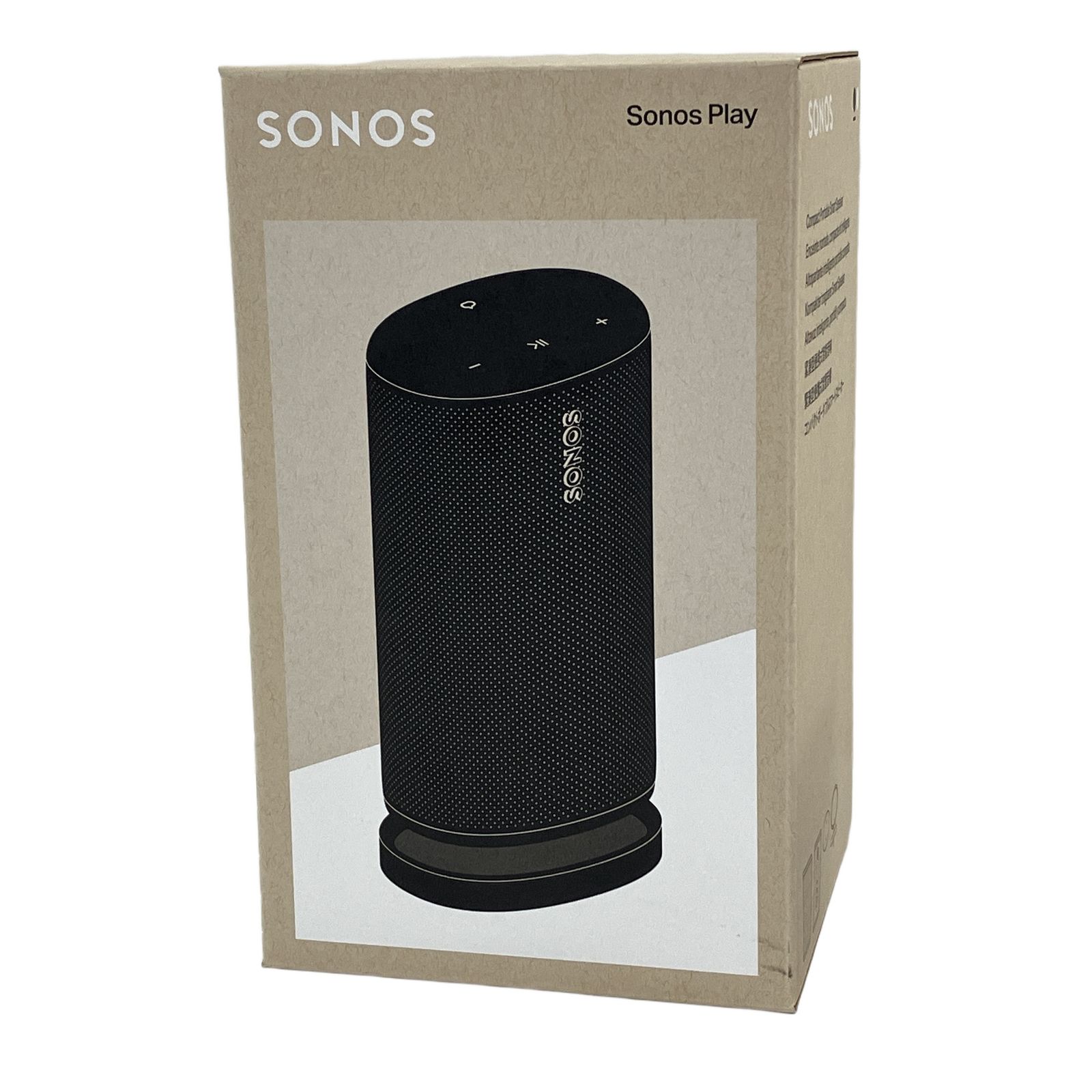 Sonos PLAY PJP1BLK GV26B4 bluetoothスピーカー ワイヤレス 音響機器 未使用未開封 W11366119