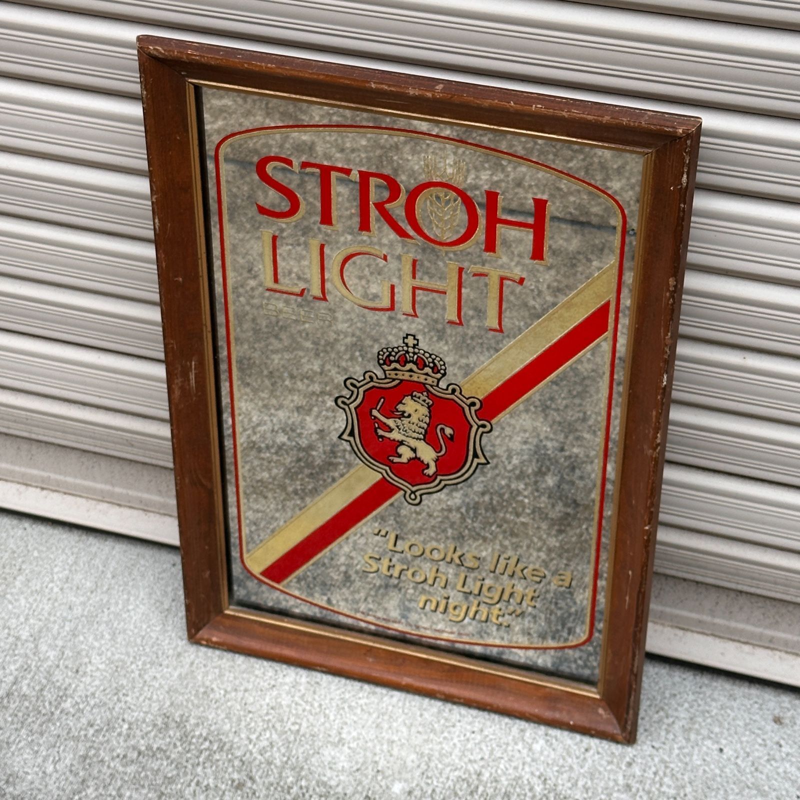 STROH LIGHT（ストローライト） ヴィンテージパブミラー - メルカリ