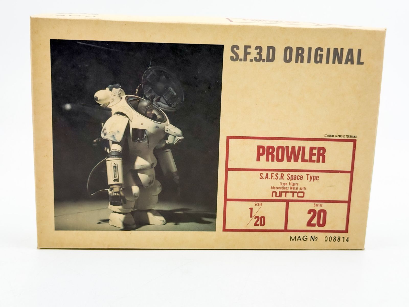 209】未開封 NITTO S.F.3.D PROWLER 1/20 プラモデル - メルカリ
