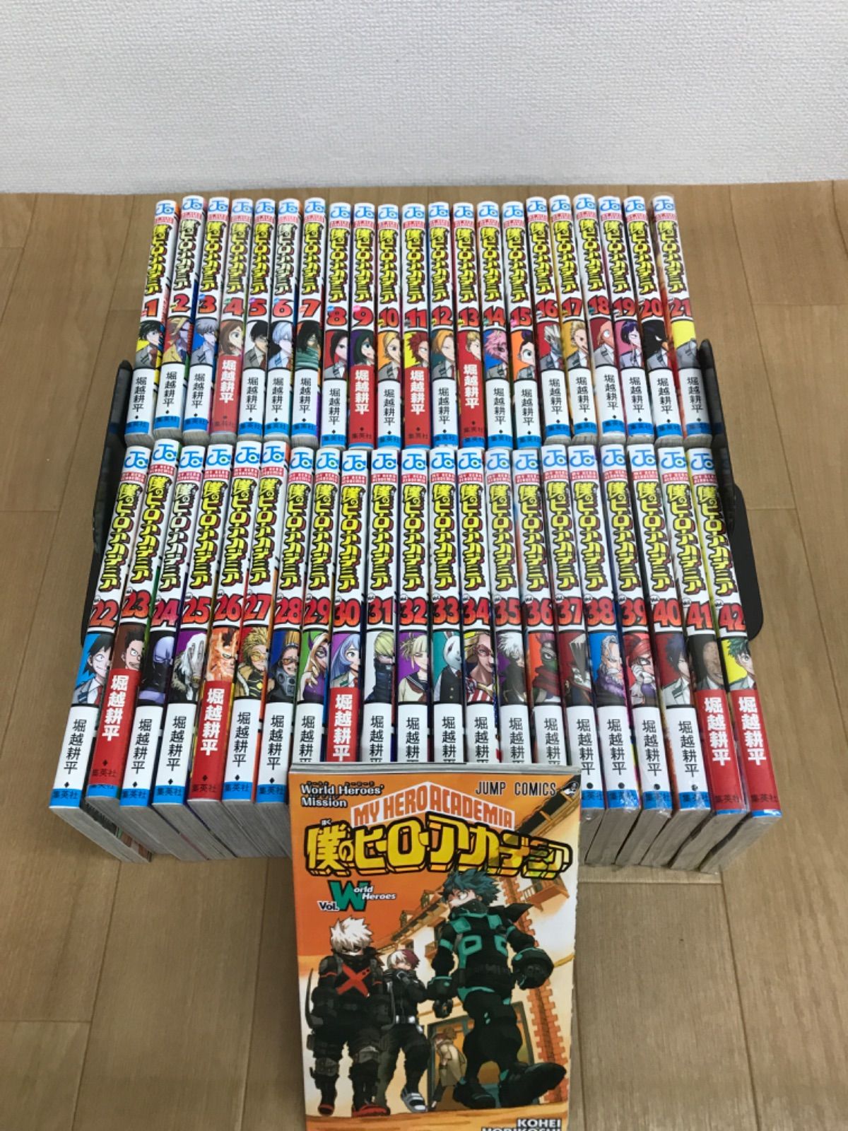 ☆【未開封あり】 僕のヒーローアカデミア 1～42巻 全巻+関連本1冊