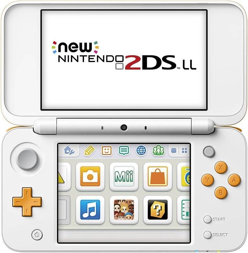 Newニンテンドー2DS LL JAN-001 ホワイト×オレンジ 050568 (セ) - メルカリ