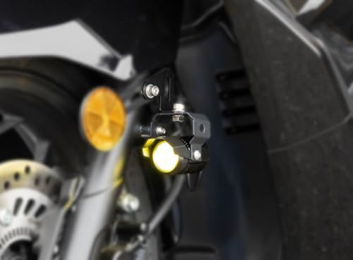 キジマ(Kijima) PCX/PCX160('25-) フォグランプキット M1タイプ 小型 ホワイト/イエロー 3000lm 防水IP68 205-6165ts 31457446