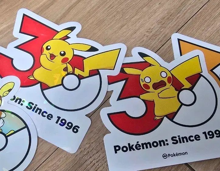 ポケットモンスター 30周年 ピカチュウ ステッカー セット