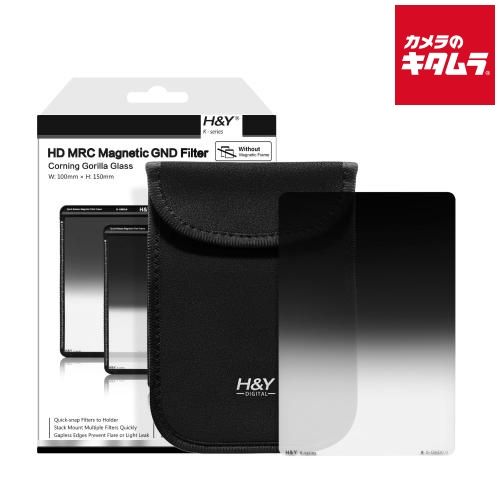 【新品】H&Y Kシリーズ ソフトGND8 100 角型 ハーフND GND0.9 フレームなし KS09-W