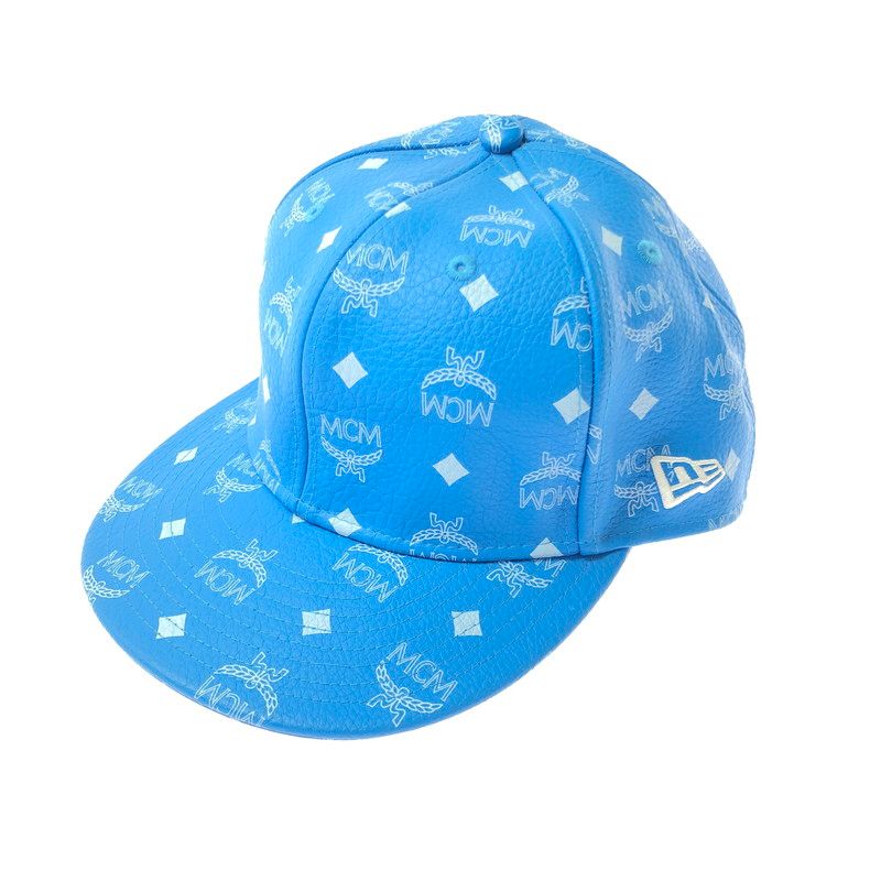 【中古品】 MCM エムシーエム × PHENOMENON フェノメノン × NEWERA ニューエラ CAP キャップ 帽子 【185-260620-na-01-tagh】