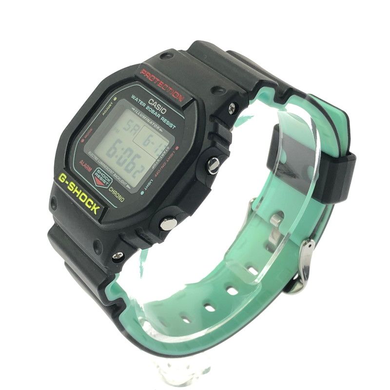 現状渡し品】 G-SHOCK ジーショック BREEZY RASTA COLOR DW-5600CMB 
