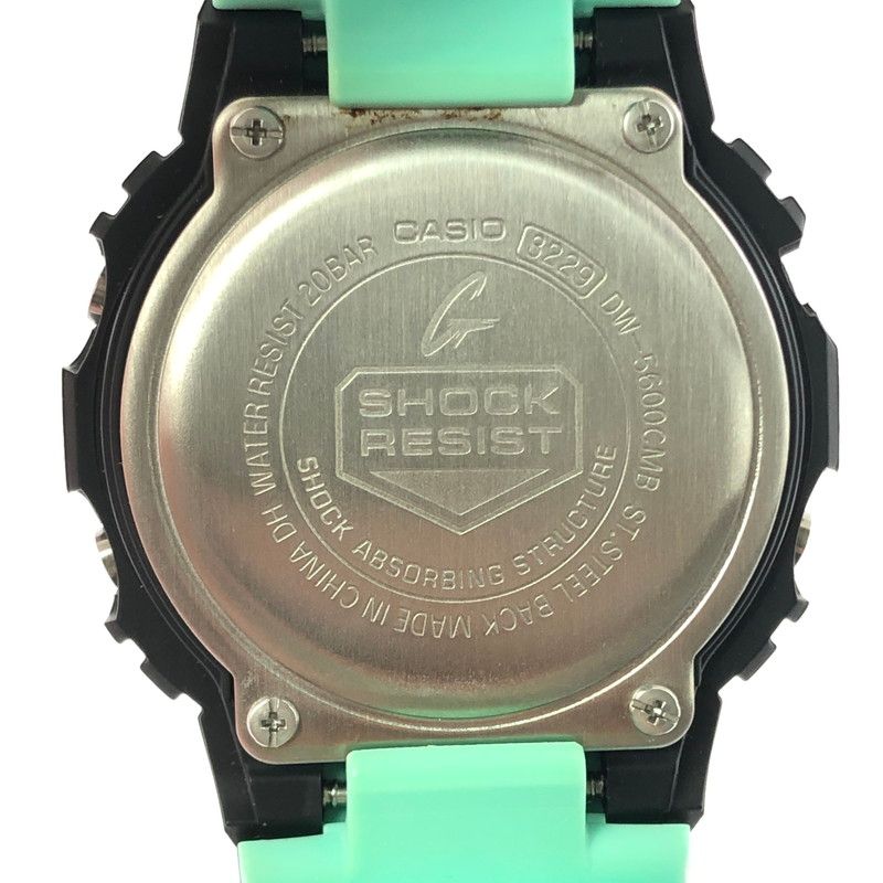 現状渡し品】 G-SHOCK ジーショック BREEZY RASTA COLOR DW-5600CMB 