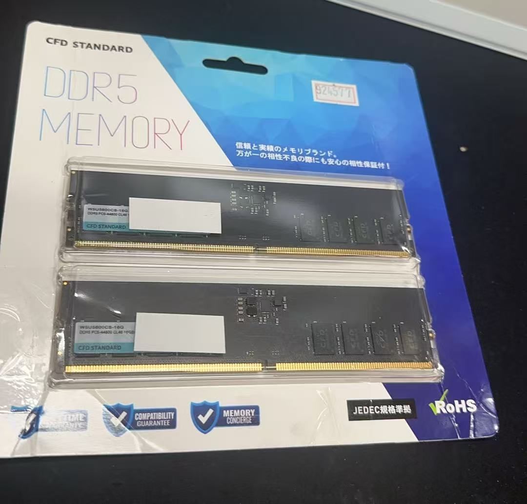 ★CFD販売 DDR5 32GB(16GB×2) 5600MHz デスクトップメモリ ++924577 B0C2VFQFJ8