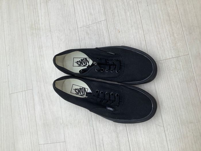 N7 VANS オールブラック キャンバス 25㎝ 未使用保管品 黒