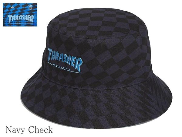★希少★adidas X THRASHER X AFA BUCKET 23052 コラボ ハット 人気 送料無料 スケートボード スケボー