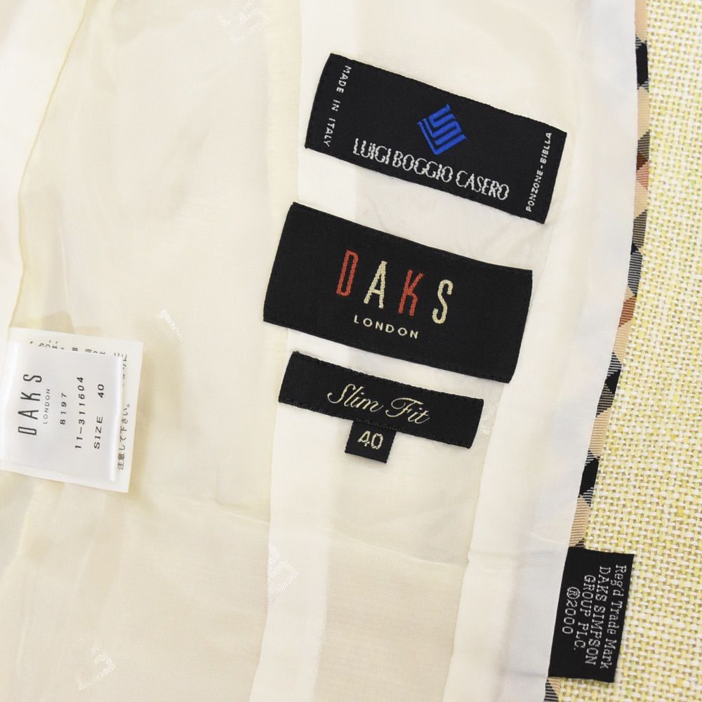 新品 未着用 DAKS ダックス レディース スーツ スカート ジャケット