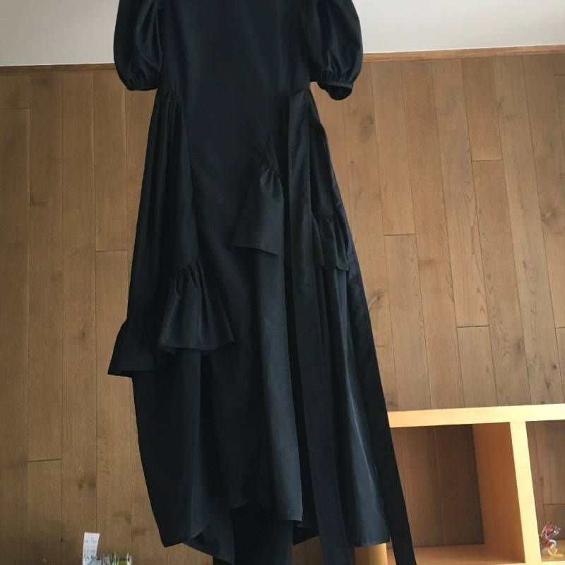 極美品 CECILIE BAHNSEN セシリー バンセン ワンピース UK8 US4 黒