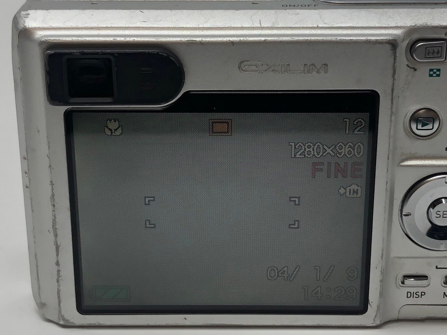 ◇CASIO カシオ EXLIMZOOM デジカメ デジタルカメラ EX-Z55 充電器付属 