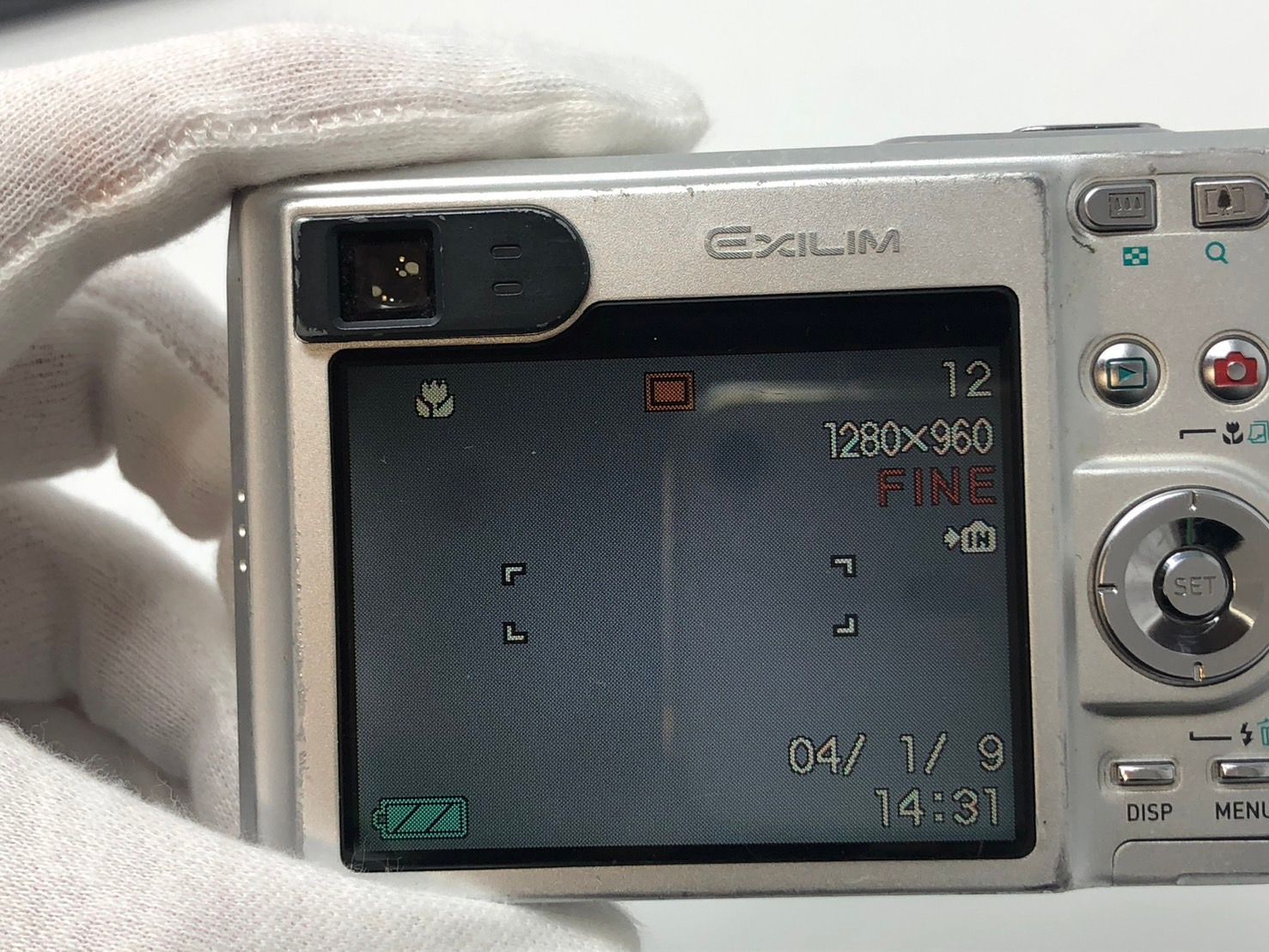 ◇CASIO カシオ EXLIMZOOM デジカメ デジタルカメラ EX-Z55 充電器付属 