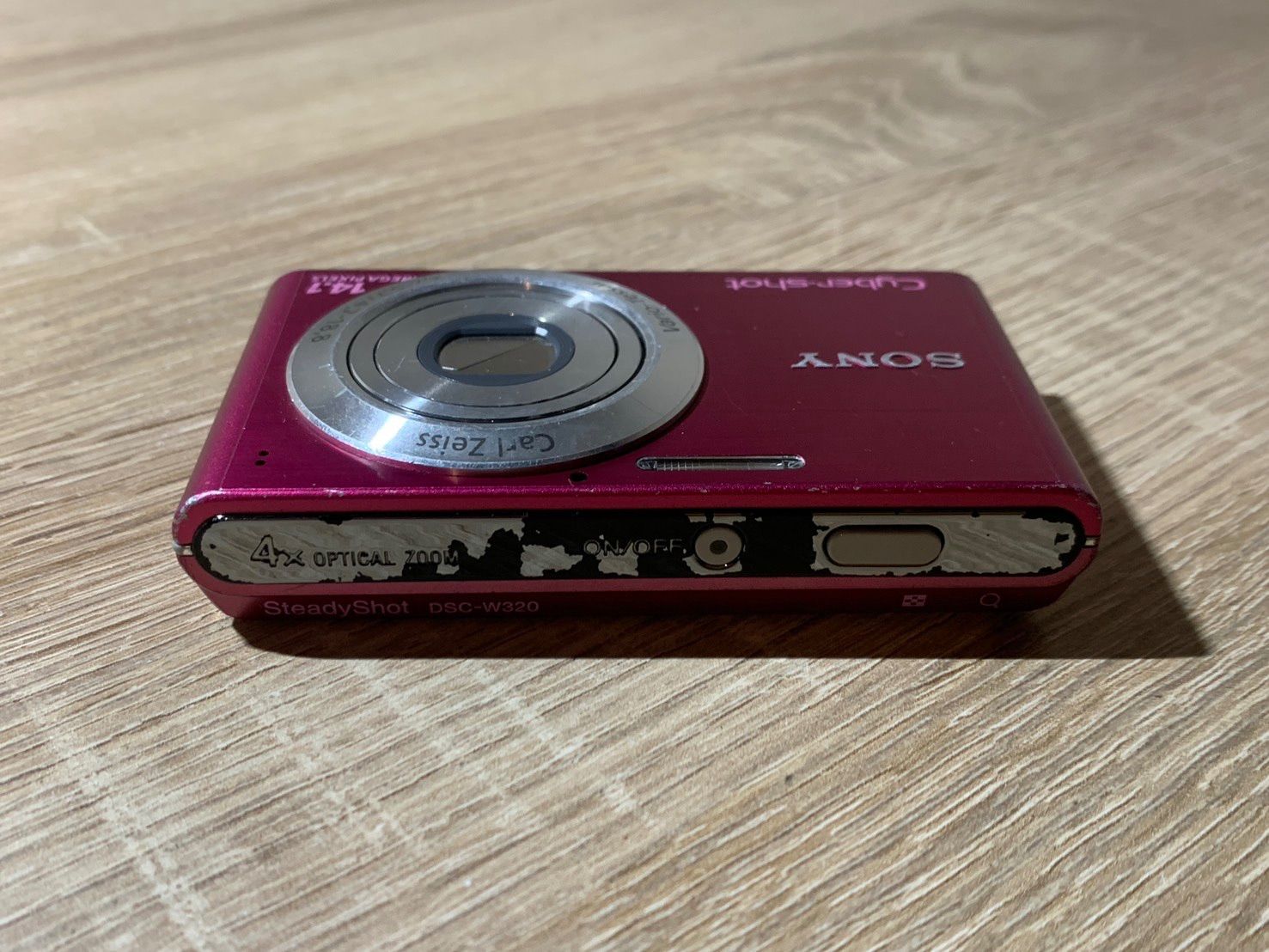 1815 Sony Cyber-Shot DSC-W320 ピンク ジャンク品 デジカメ【ネ