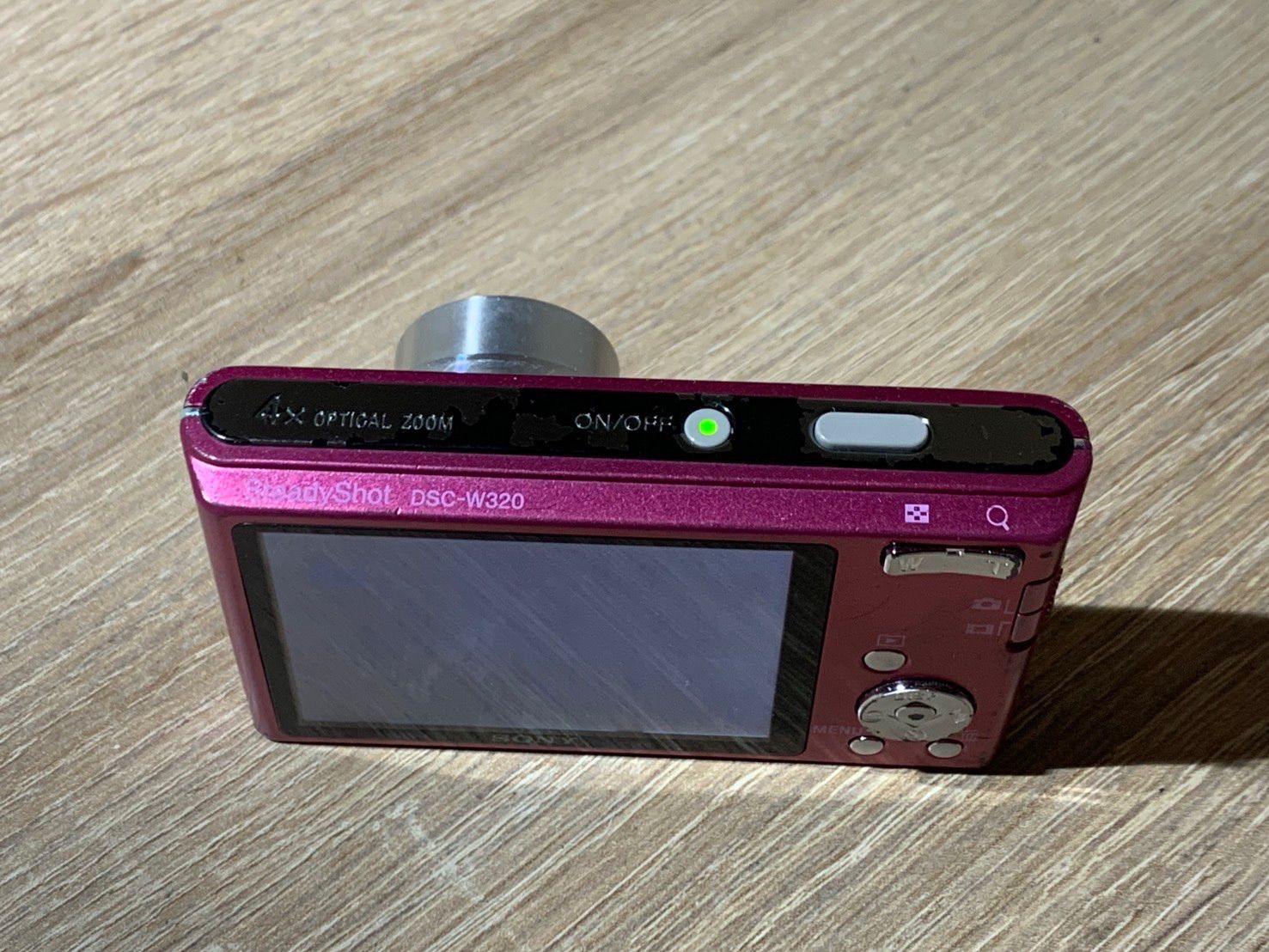 1815 Sony Cyber-Shot DSC-W320 ピンク ジャンク品 デジカメ【ネ