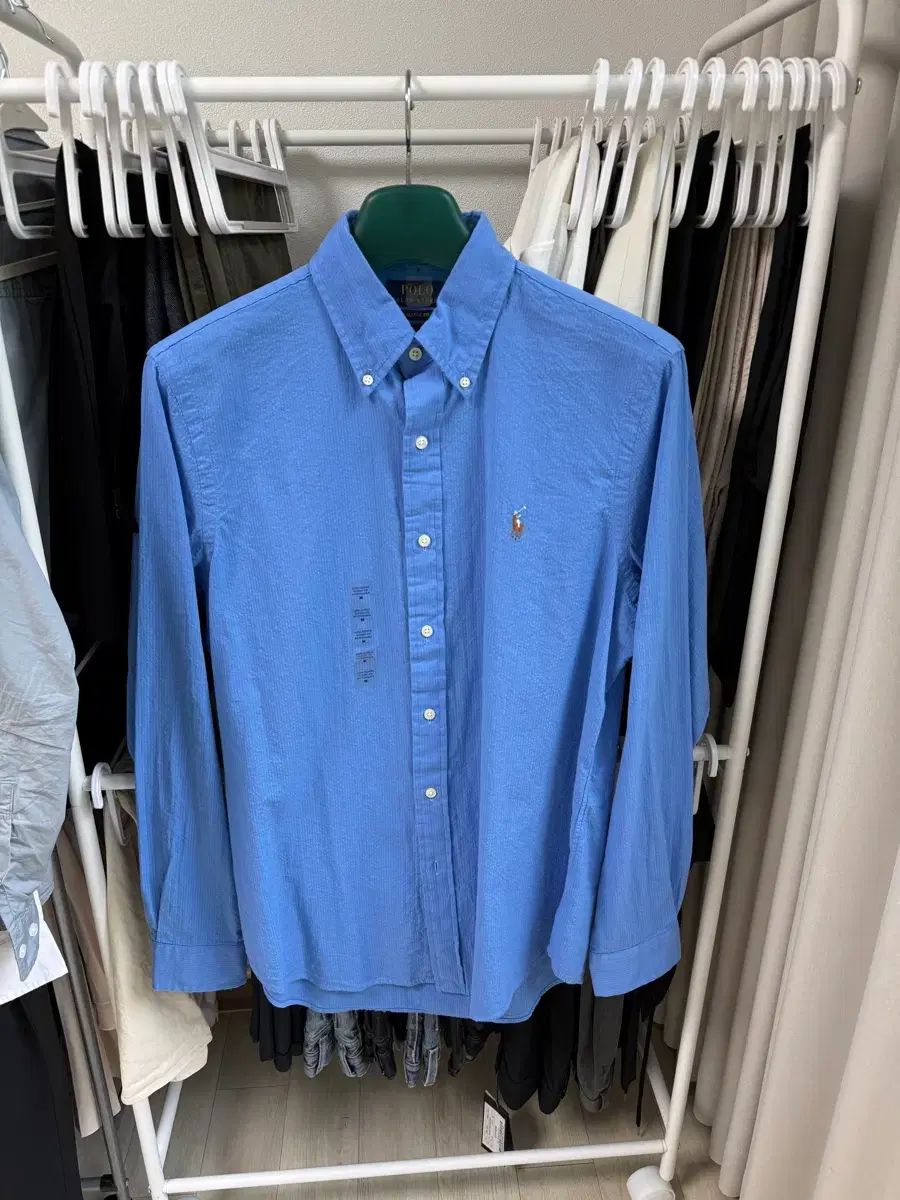ポロ シアサッカーシャツ 新品 出品
