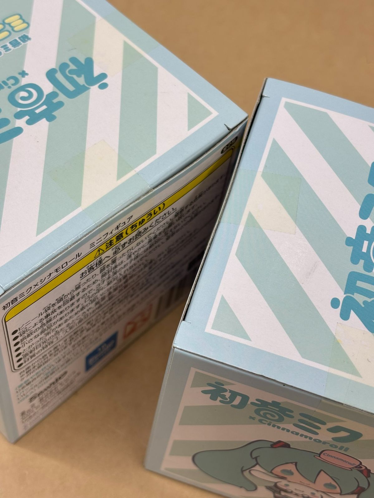 初音ミク×シナモロール ミニフィギュア 全2種 セット 未開封 【WS1975 初音ミク×シナモロール ミニフィギュア 全2種 セット 未開封 【WS1975