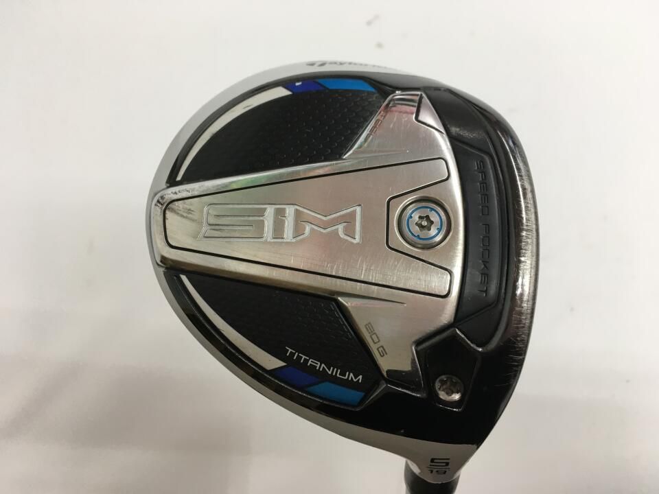 テーラーメイド　SIM　19度　ATTAS MBFW 65　Sフレックス　フェアウェイウッド　中古　ゴルフドゥ！水戸店【最短即日発送】