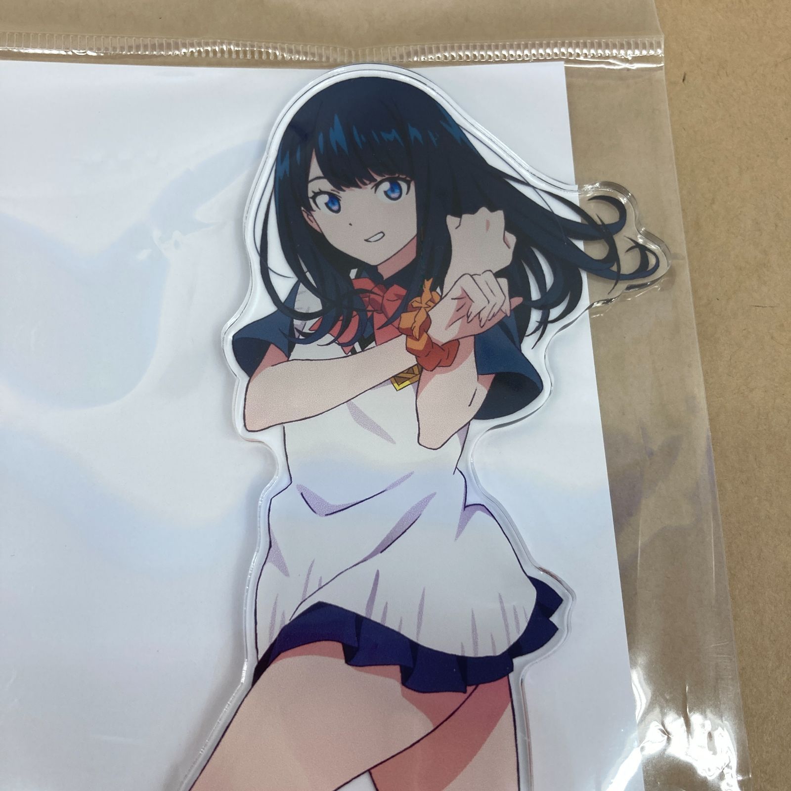グリッドマン ユニバース アクスタ 宝多六花/新条アカネ グッズ 未開封 