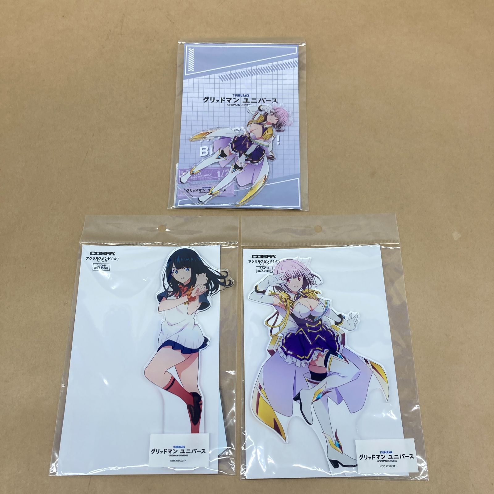 宝多六花 アクリルボード A5 A賞 アオハル グリッドマンユニバース 宝