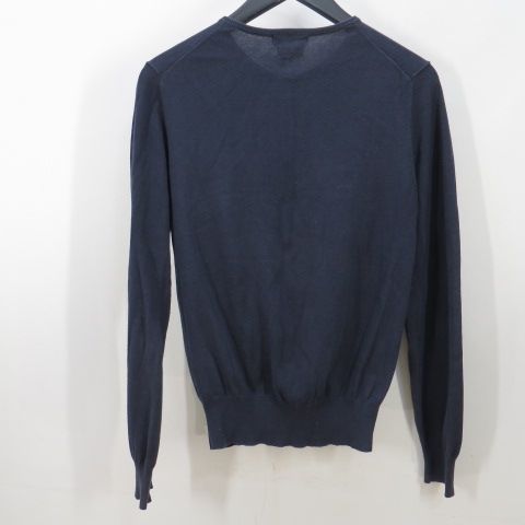 新品　タグ付　Ballsey ネイビー 長袖ニット カーディガン ボールジー BALLSEY トゥモローランド 長袖 ニット カーディガン 紺系