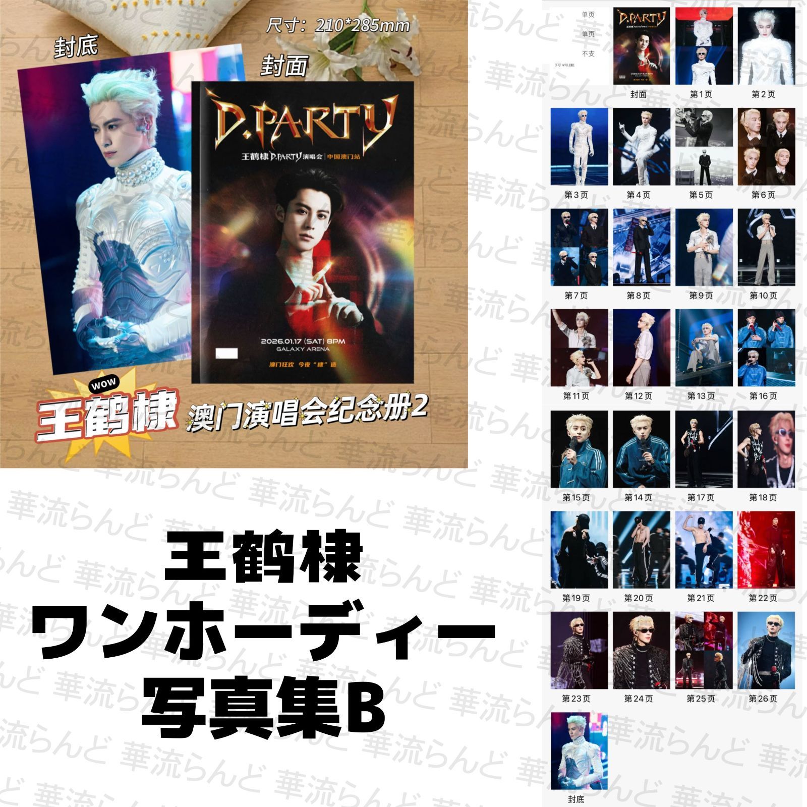 王鶴棣 ワンホーディー 写真集 026 王鹤棣 - メルカリ