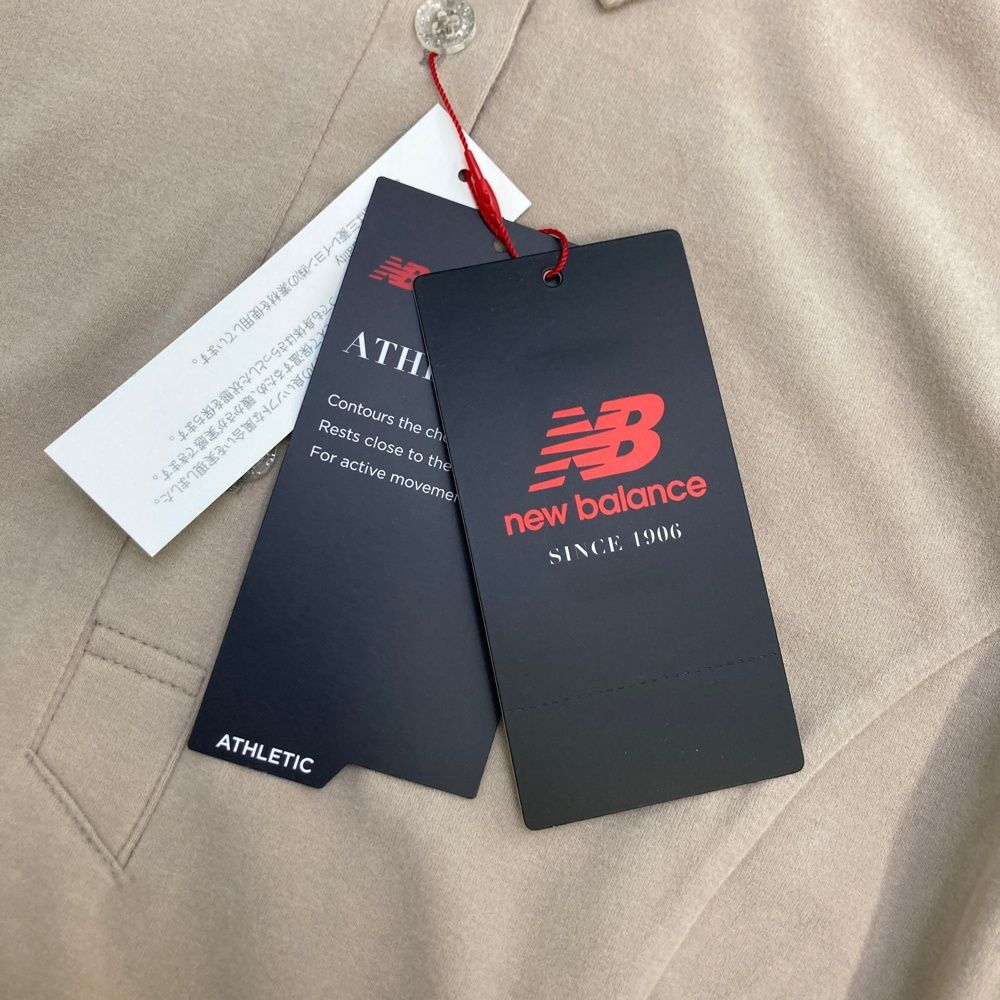 サイズ：1 NEW BALANCE GOLF ニューバランス ストーンロゴ 長袖ポロシャツ ベージュ系 [240101717445] ゴルフウェア レディース ストスト