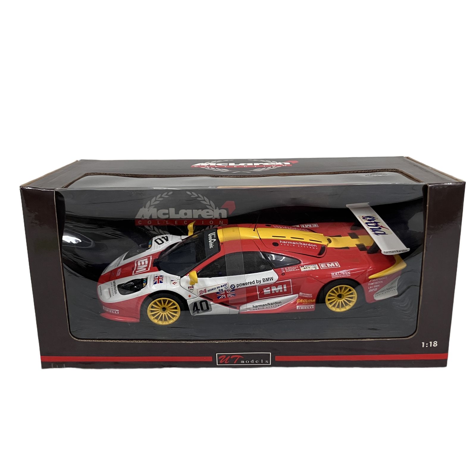 UTmodels 1/18 McLaren マクラーレン F1 GTR #40 カーコレクション 中古 O11376248
