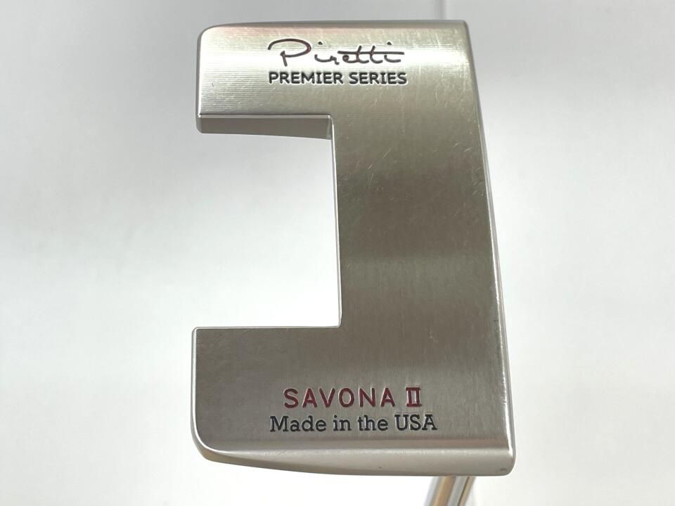 ピレッティ　PREMIER SERIES SAVONA 2　パター　中古　ゴルフドゥ！岡山青江店【最短即日発送】
