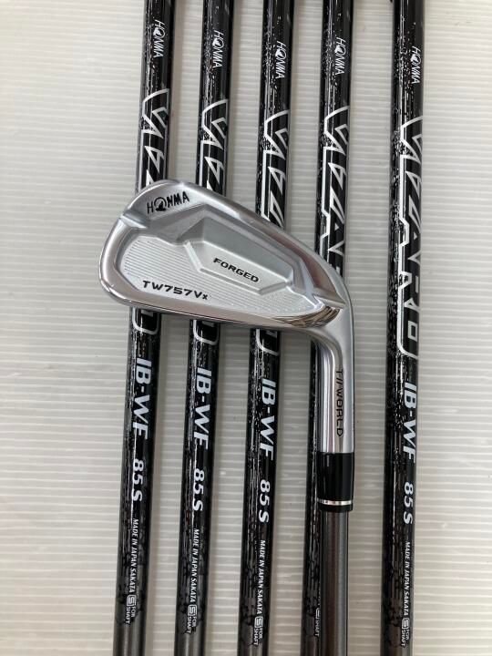 ホンマゴルフ　TOUR WORLD TW757 Vx　VIZARD IB-WF 85　Sフレックス　アイアンセット　中古　ゴルフドゥ！大宮丸ヶ崎店【最短即日発送】