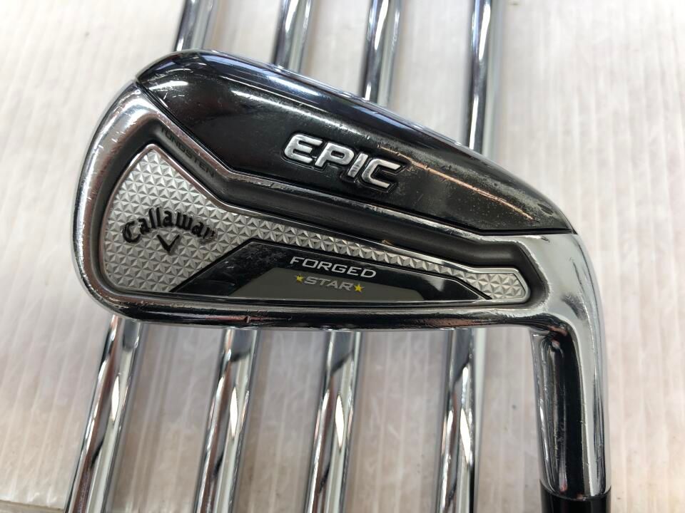 キャロウェイ　EPIC FORGED STAR　NSプロ Zelos 7　Sフレックス　アイアンセット　中古　ゴルフドゥ！NEXT昭島武蔵野店【最短即日発送】