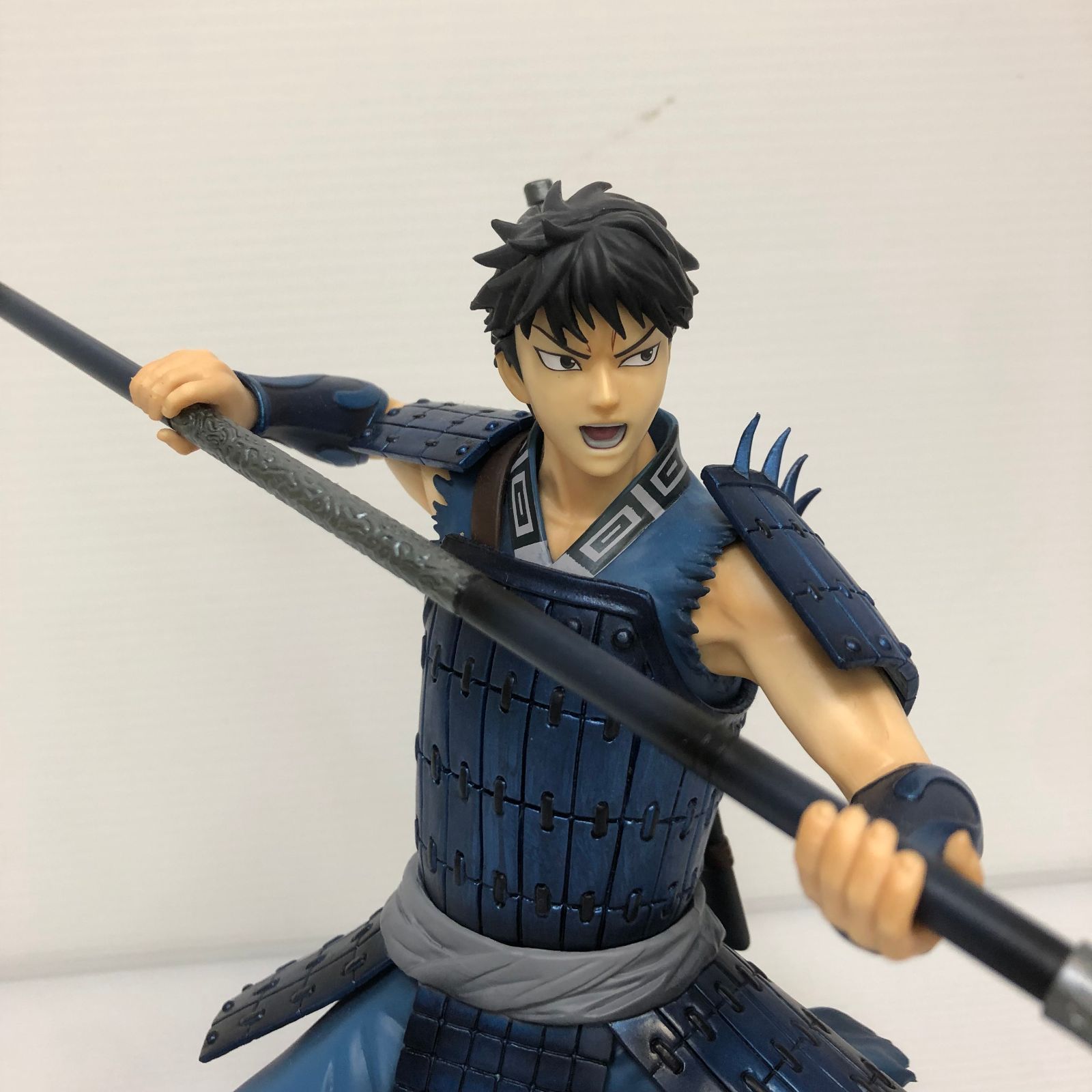 △ 一番くじ キングダム フィギュア 3体まとめ （信・王騎・羌廆）（箱