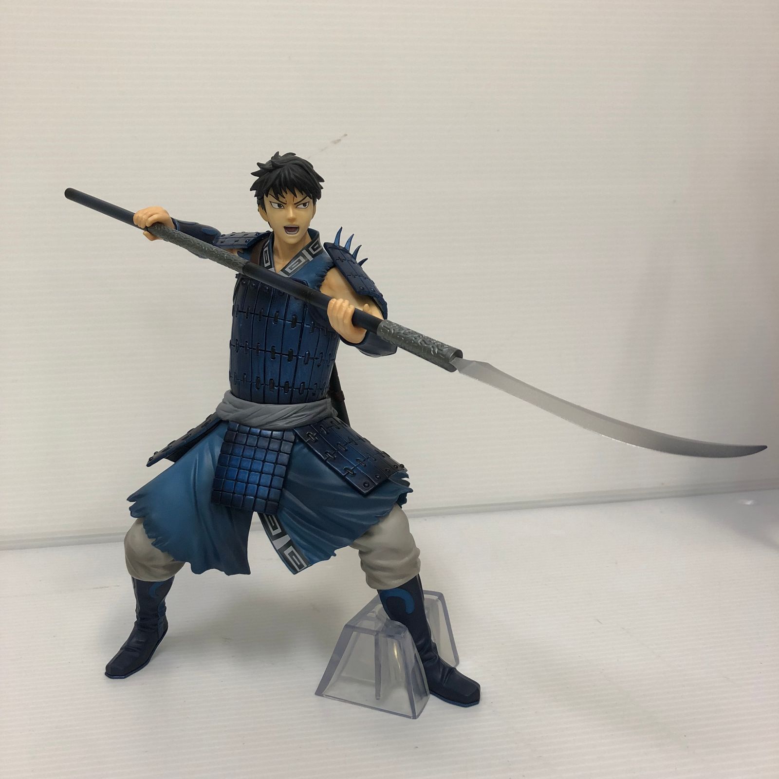 一番くじ キングダム フィギュア 3体セット 王騎・信・騰 △ 一番くじ キングダム フィギュア 3体まとめ （信・王騎・羌廆）（箱