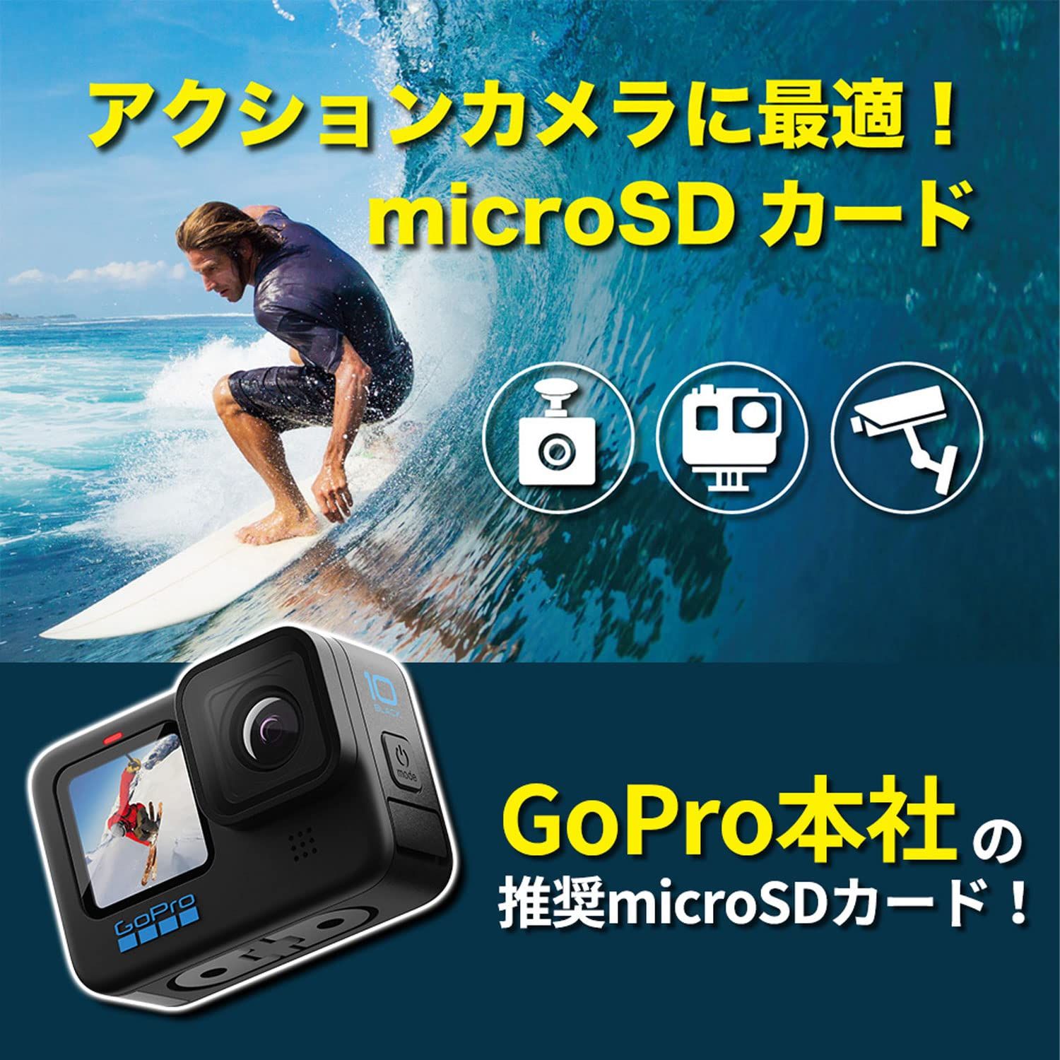 【GoPro公式】ADATA microSDカード MAX Performance MicroSD 128GB / ADTAG-128G [3)128GB]