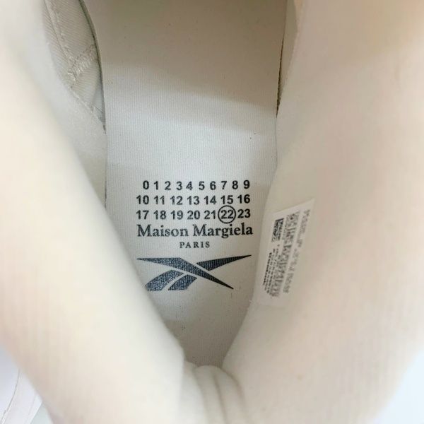 Maison Margiela Reebok メゾンマルジェラ リーボック スニーカー Project 0 CL Memory Of GW5000 メンズ 27.5cm ホワイト 靴 DF19509■