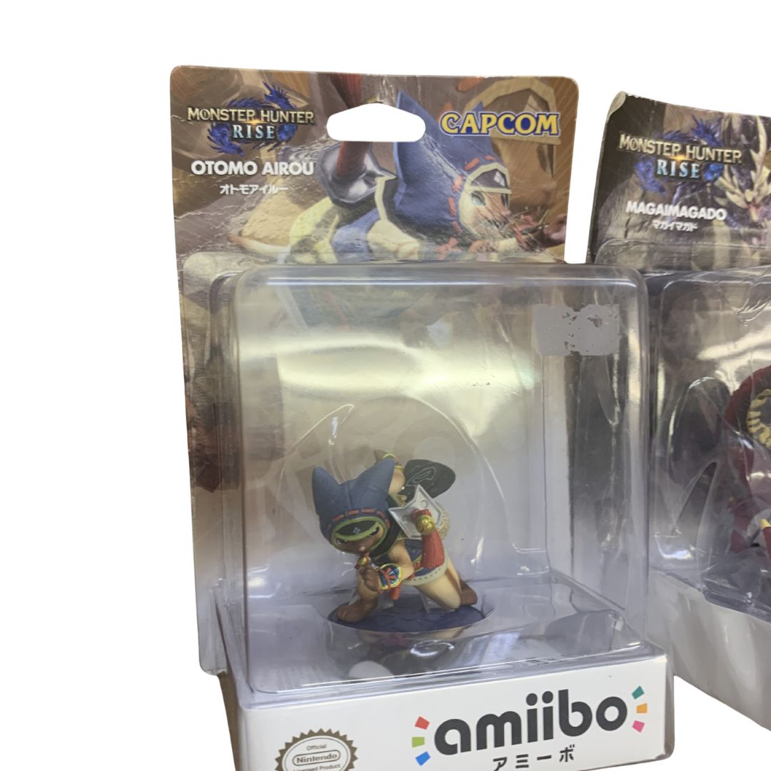 amiibo アミーボ MONSTER HUNTER RISE モンスターハンター ライズ 3点