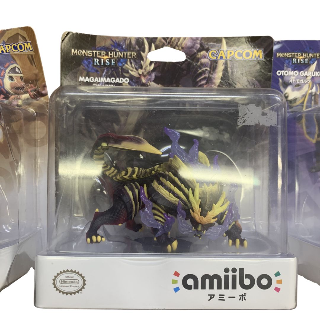 amiibo アミーボ MONSTER HUNTER RISE モンスターハンター ライズ 3点