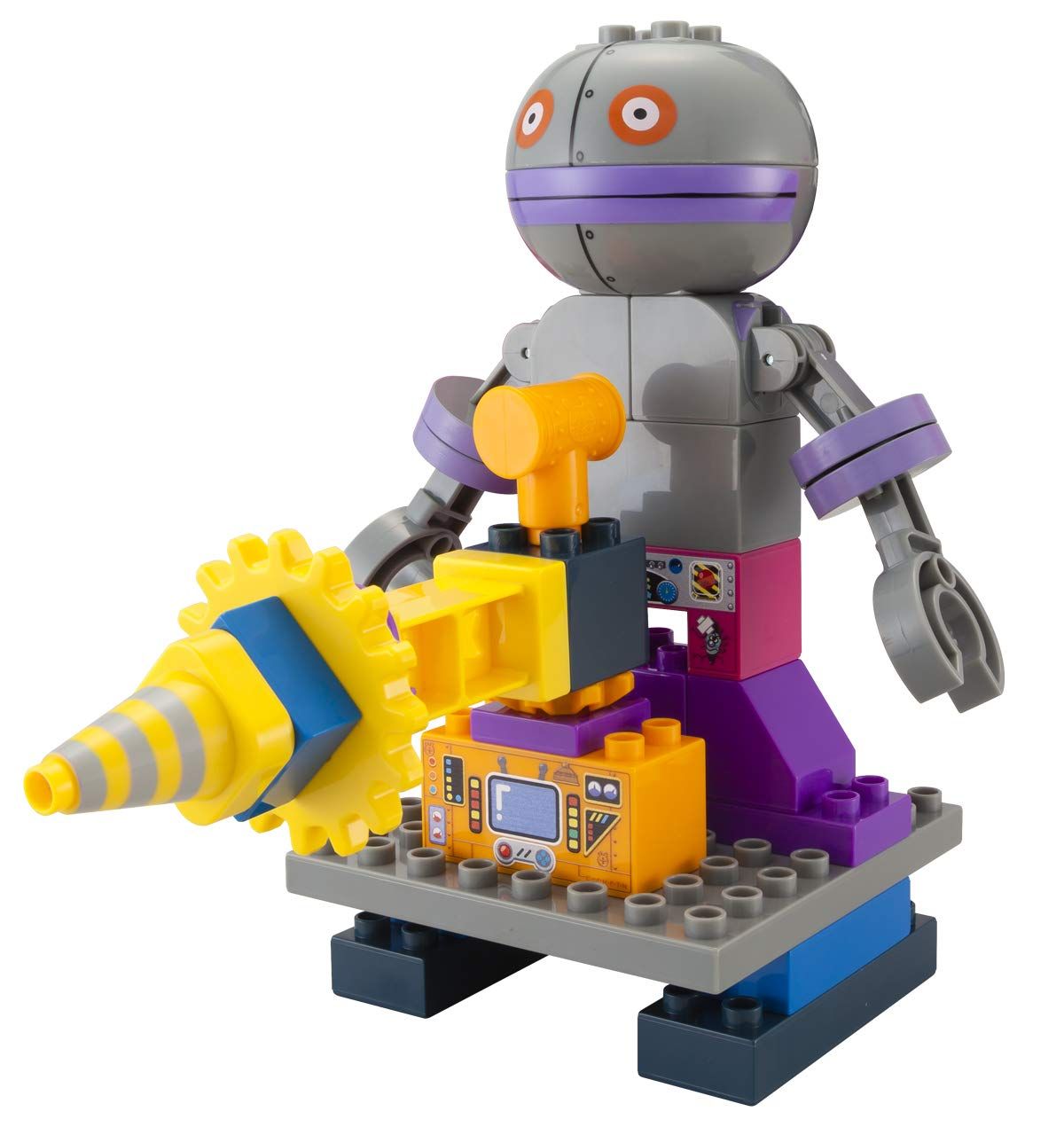 [バンダイ(BANDAI)] Blocklabo ブロックラボ アンパンマン バイキンじょうもつくれる! だだんだんブロックバケツ シリーズ [だだんだんブロックバケツ]