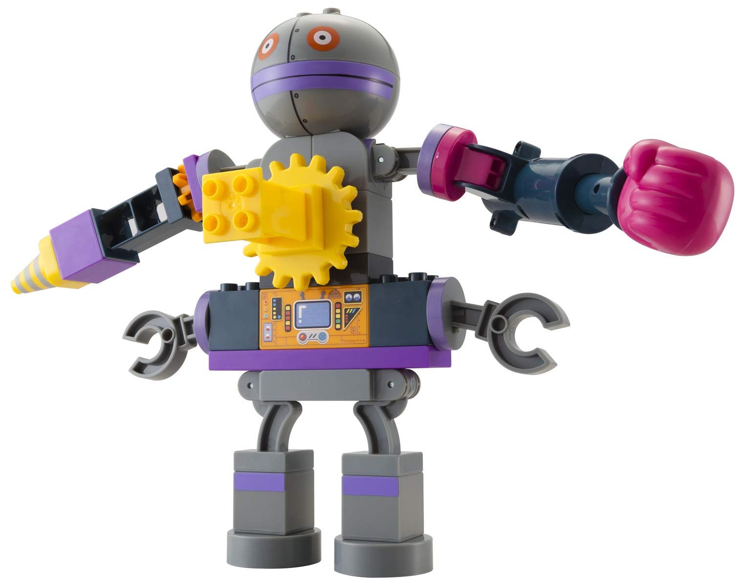 [バンダイ(BANDAI)] Blocklabo ブロックラボ アンパンマン バイキンじょうもつくれる! だだんだんブロックバケツ シリーズ [だだんだんブロックバケツ]