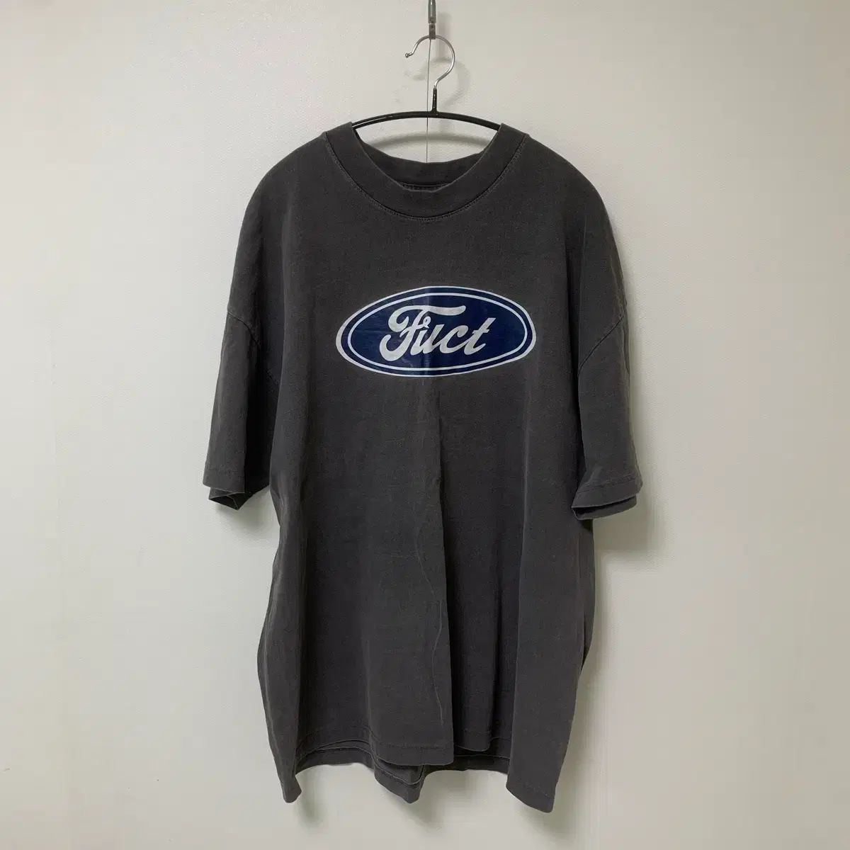 Fuct 퍽트 オーバルロゴ Tシャツ ブラウン XL