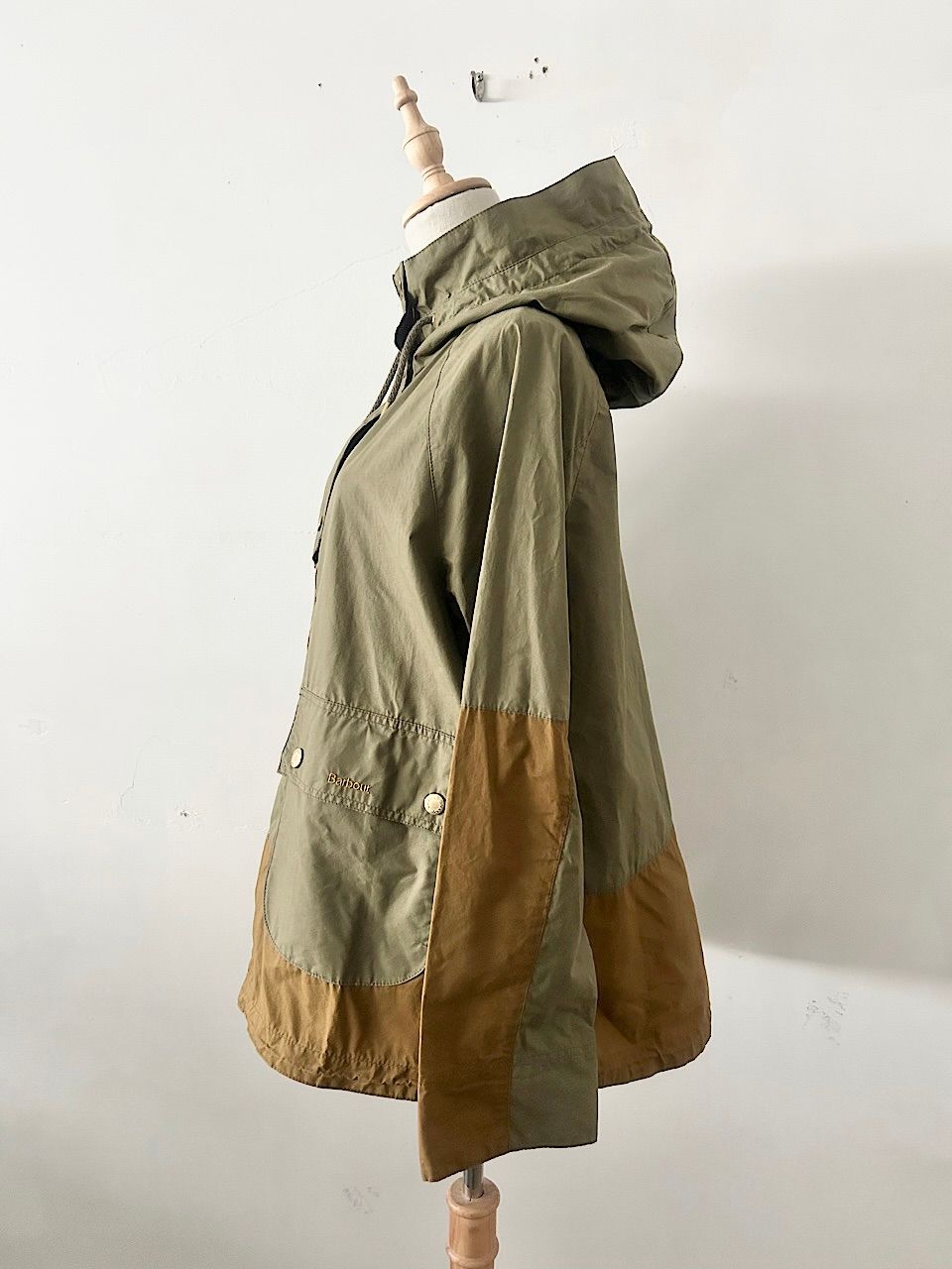 未使用】Barbour フード付きジャケット オリーブ サイズ8 - メルカリ