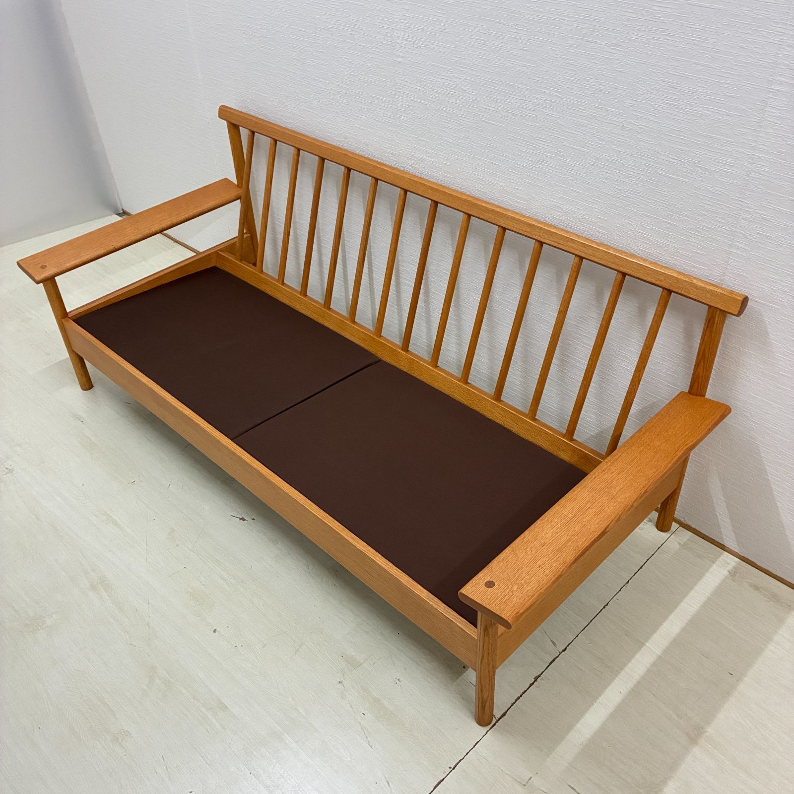 柏木工】BE STYLE 3人掛けビーソファ BLS83A オーク材 3Pソファ - メルカリ