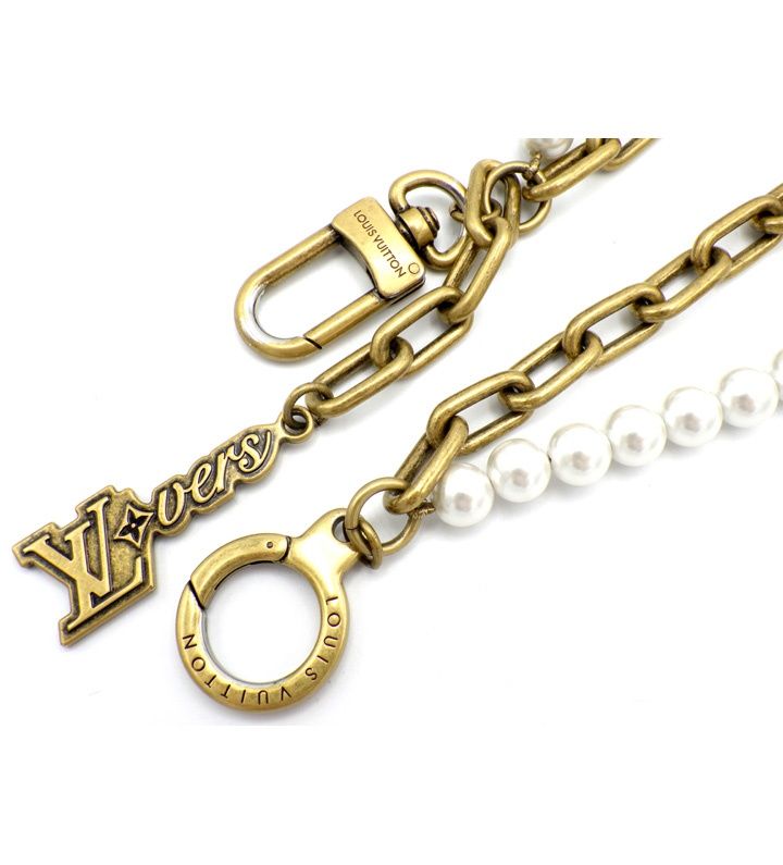 ルイヴィトン LOUIS VUITTON 24SS 【 LV Pearl Metal Chain Belt Bag