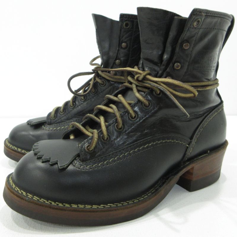 【三重本店】 中古 WESCO | ウエスコ ブーツ JOBMASTER ジョブマスター ブラック サイズ：8E 【127】