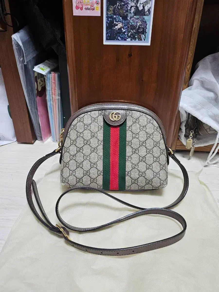 グッチ オフィディア GG シュプリーム クロスバック (店舗価格: 242万円)