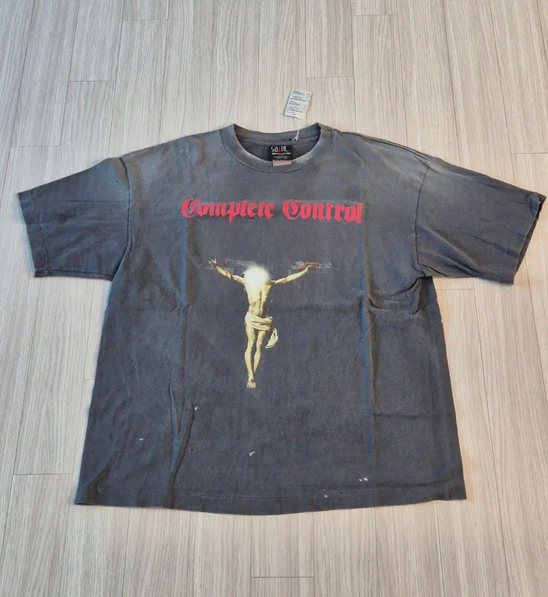 SAINT MICHAEL(セント マイケル) x 河村康介 コンプリート コントロール Tシャツ (L)