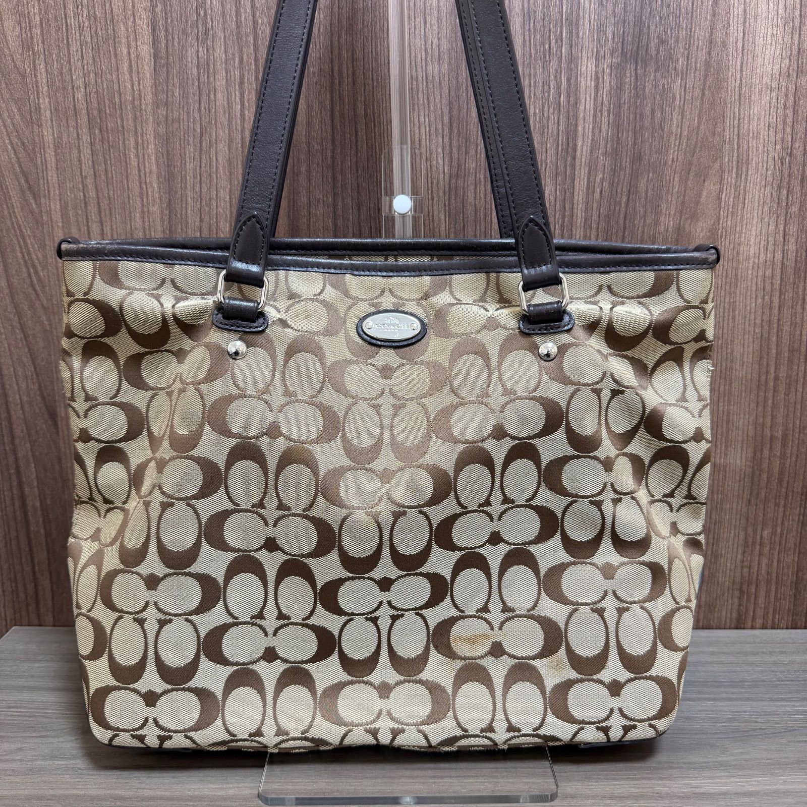 i)COACH コーチ シグネチャー トートバッグ ショルダートート 