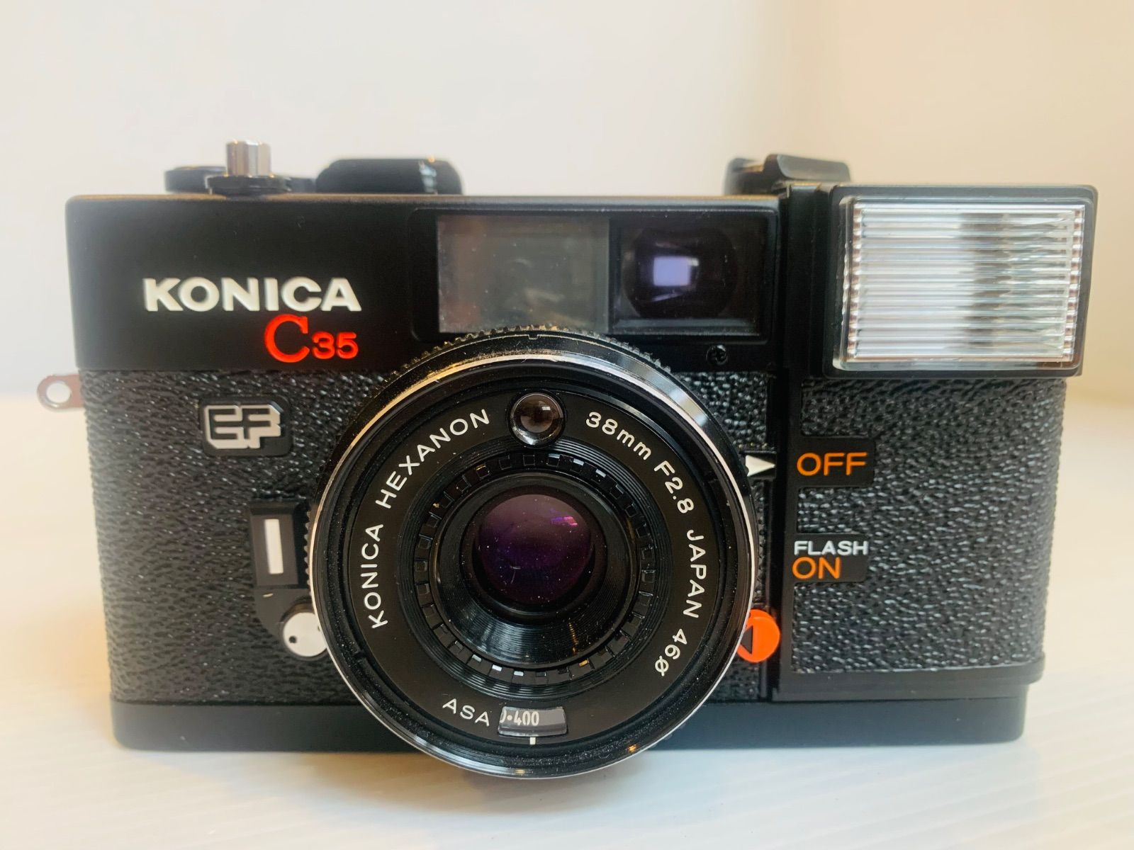 完動品】フィルムカメラ Konica C35 EF ピッカリコニカ - メルカリ
